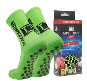 tapedesign meias socks verde neon fluor