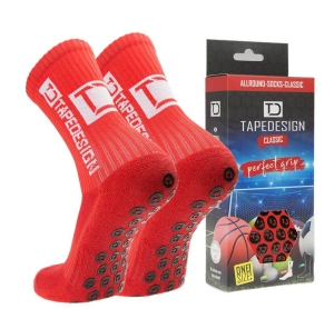 tapedesign meias socks vermelho red